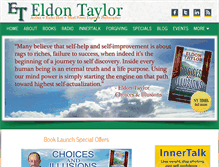 Tablet Screenshot of eldontaylor.com